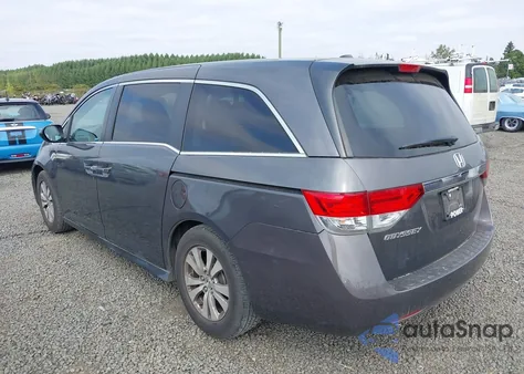 2015 Honda Odyssey Ex-L из США, поврежденный, VIN 5FNRL5H61FB058083